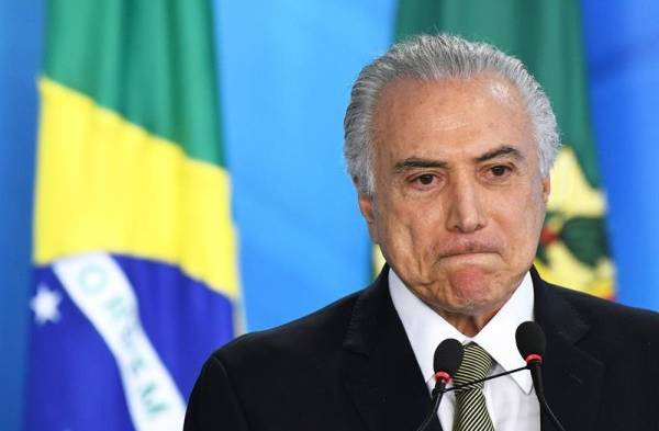 Presidente de Brasil, Michel Temer.