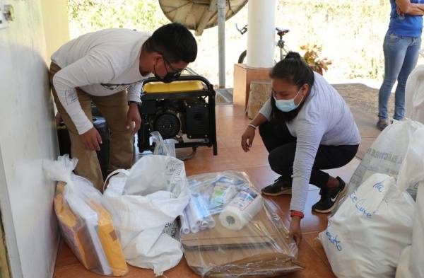 Entregan material sensitivo para los centros de votación de la comarca Ngäbe Buglé