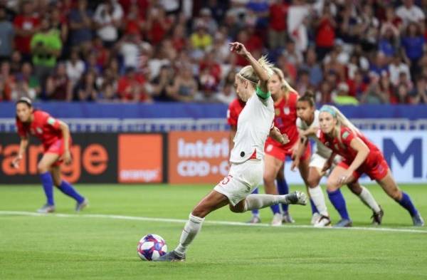 Estados Unidos derrota a Inglaterra y disputará la final del Mundial Femenino 