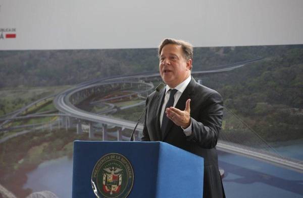 Varela da inicio a la construcción del cuarto puente sobre el Canal de Panamá