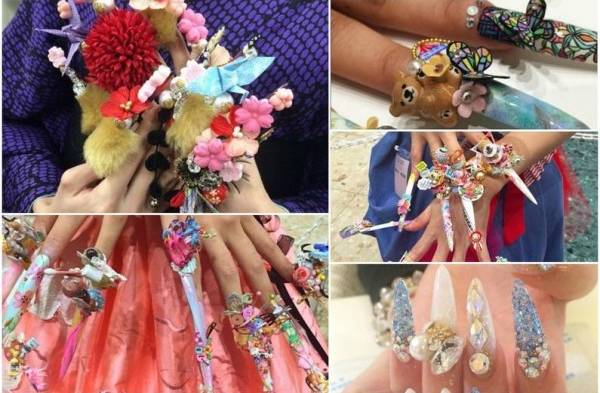 Los diseños de uñas más locos de internet