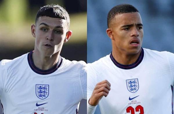 Inglaterra aparta a Foden y Greenwood