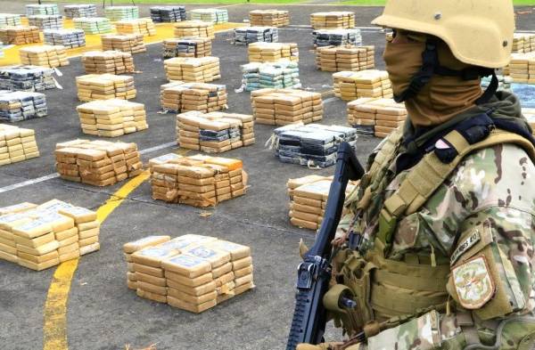 Más 117 toneladas de droga decomisadas en lo que va de año en Panamá