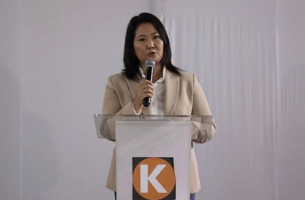 Keiko Fujimori.