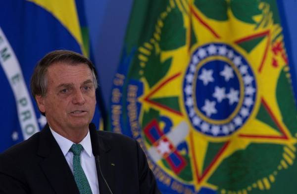 El presidente de Brasil, Jair Bolsonaro.