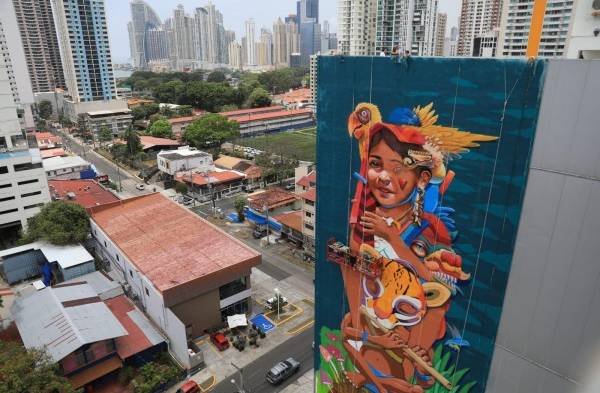 Se devela la Gran Pared en la ciudad de Panamá