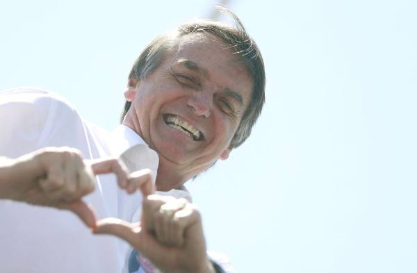 Ultraderechista Jair Bolsonaro.