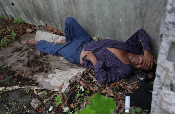 Personas de mal vivir utilizan estas casas para conciliar el sueño.