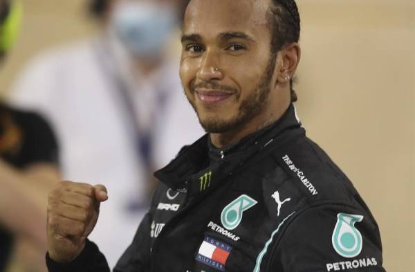 El piloto británico Lewis Hamilton fue elegido deportista del año 2020