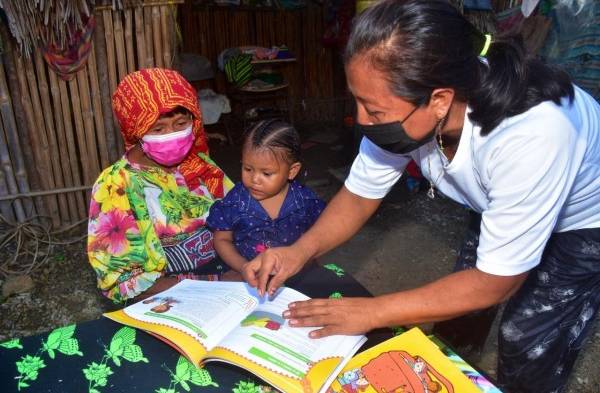 Yeliani y Adir, los niños de Guna Yala que reciben estimulación temprana  con la Mochila Cuidarte