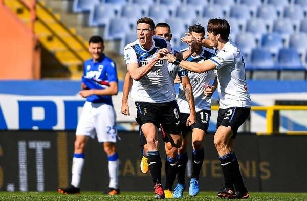 El Atalanta deja atrás la derrota contra el Real Madrid