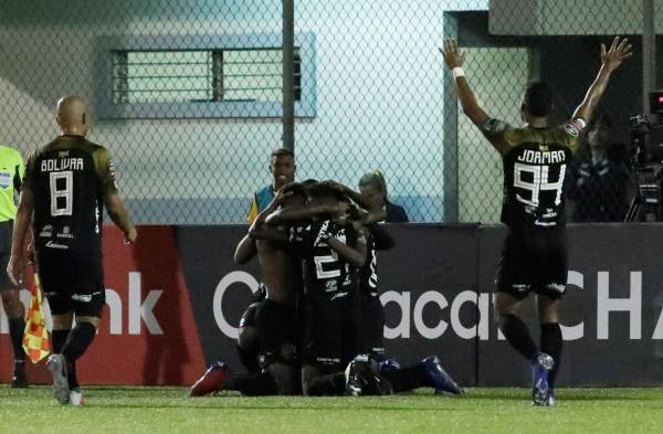 Jugadores de Club Atlético Independiente de La Chorrera (CAI), en una fotografía de archivo.