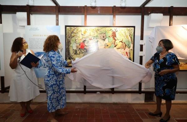 Inauguran exposición pictórica de Francisco Changmarín