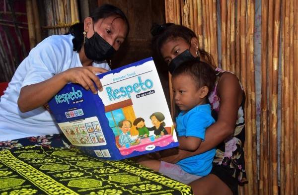 Yeliani y Adir, los niños de Guna Yala que reciben estimulación temprana  con la Mochila Cuidarte