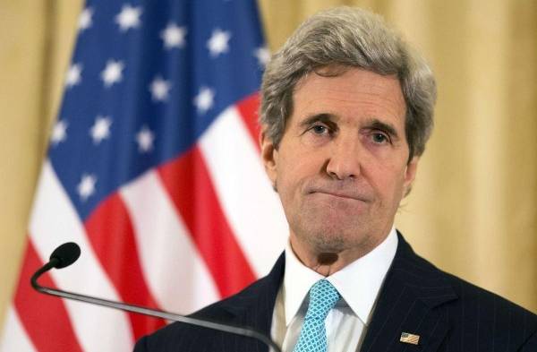 John Kerry, Secretario de los Estados Unidos.