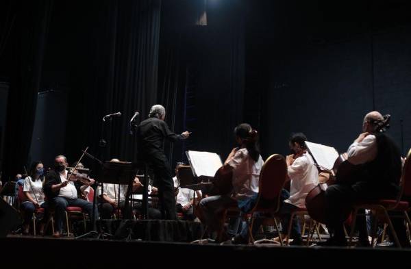 Aguiluchos entrenan el oído musical&nbsp; con un 'show' didático de la Sinfónica Nacional