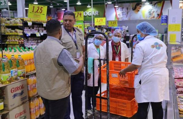 Minsa verifica 15 supermercados de Panamá Norte