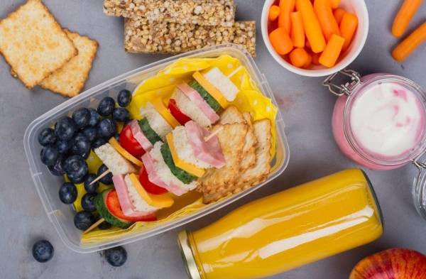 Lonches saludables para el inicio de clases