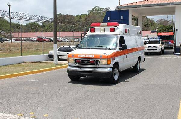 Ambulancia de la CSS.