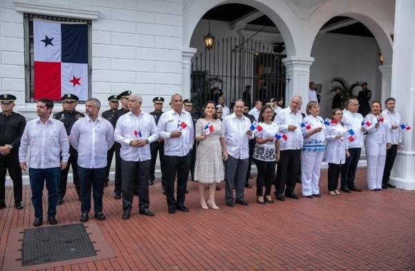 Día de los Símbolos Patrios. Así se le rinde honor en la Presidencia de la República