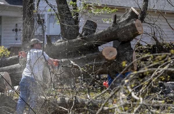 Hasta el momento se han producido 25 muertos en Misisipi.