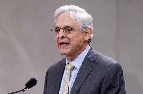 fiscal general de Estados Unidos, Merrick Garland.