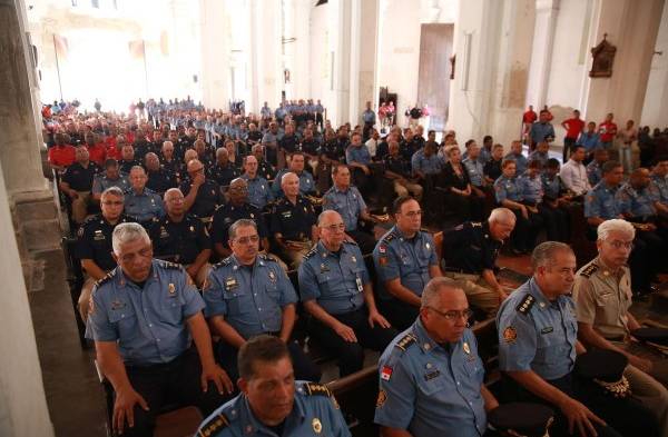 Bomberos recordaron a sus compañeros caídos, 1914