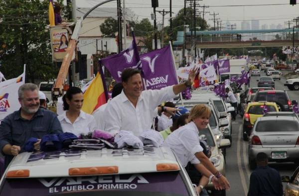 Cuando la cola de la caravana salía del Rommel, la punta iba en Paraíso, San Miguelito.
