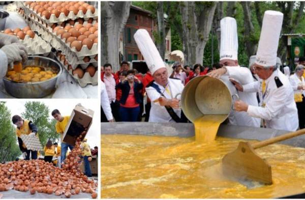 15 mil huevos para la tortilla de Pascua
