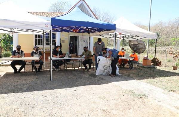 Entregan material sensitivo para los centros de votación de la comarca Ngäbe Buglé