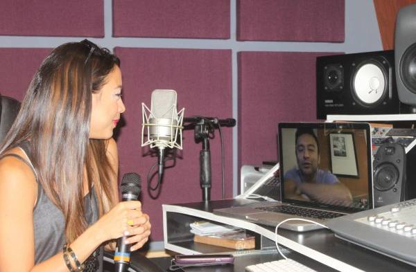 Videoconferencia con medios locales.