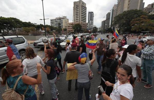 Protestas en diferentes puntos de Venezuela por los apagones