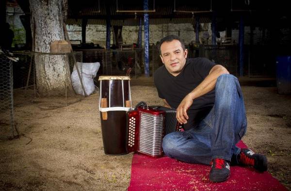 Grabó su disco en Valledupar.