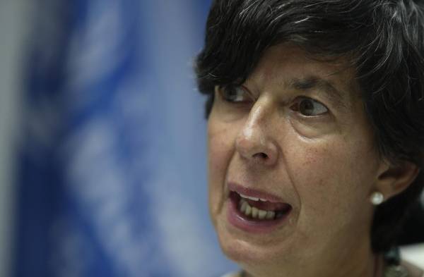 La directora del Programa Mundial de Alimentos (PMA) para América Latina y el Caribe, la española Lola Castro, en una imagen de archivo.