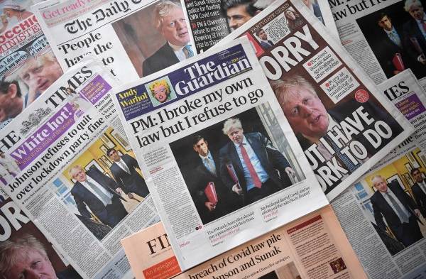 Johnson reitera sus disculpas por las fiestas en Downing Street