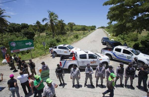 Dominicanos caminaron en contra de la corrupción.