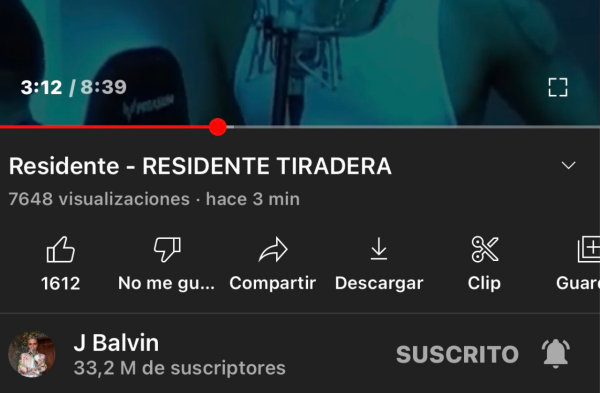 Hackers suben video de Residente en el canal de Youtube de J Balvin