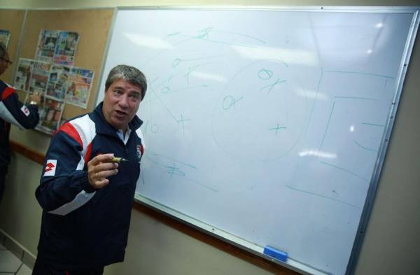 Hernán Dario Gómez, técnico de la selección de Panamá.