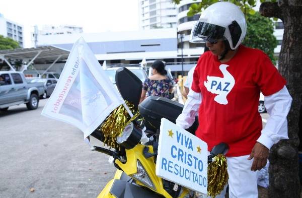 Motorizados participaron del recorrido.