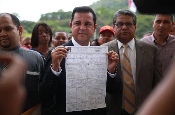 Rodríguez aseguró que se perdieron actas.