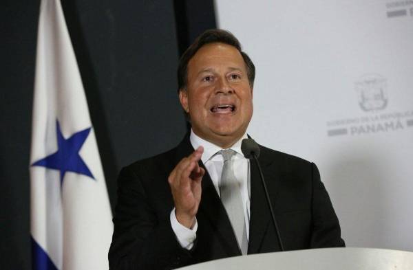 Juan Carlos Varela, presidente de la República.