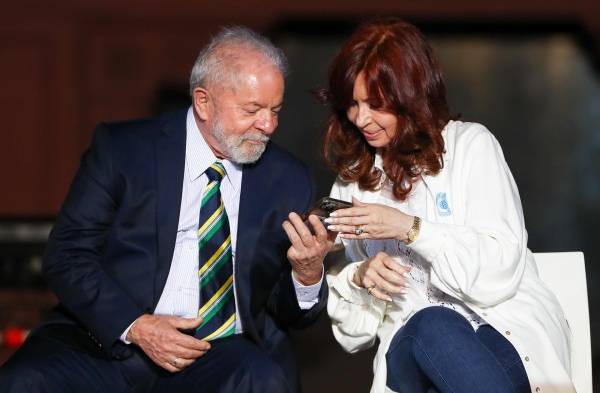 Lula Da Silva y Cristina Kirchner.