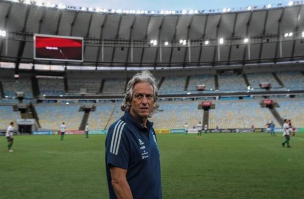 Jorge Jesus hará otra prueba contra el coronavirus