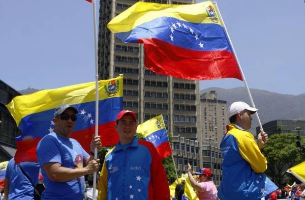 Protestas en Venezuela.