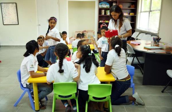 Un sitio donde se lucha contra la deserción escolar.