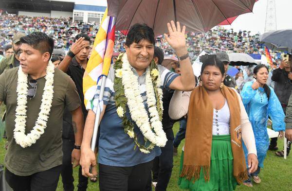 Fotografía de archivo del expresidente de Bolivia Evo Morales (2006-2019).