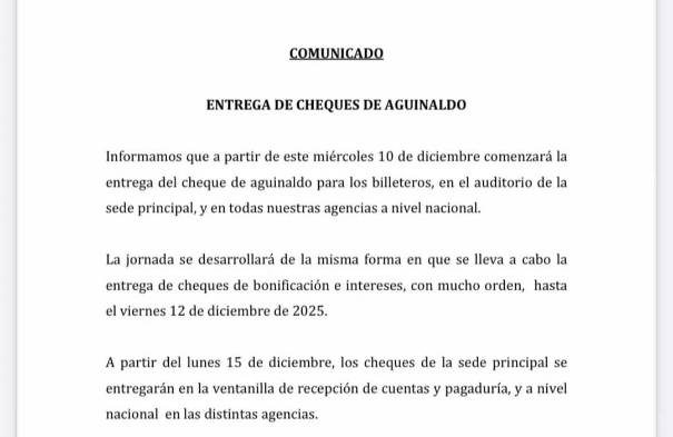 Lotería Nacional | Llega chenchén al bolsillo de los billeteros