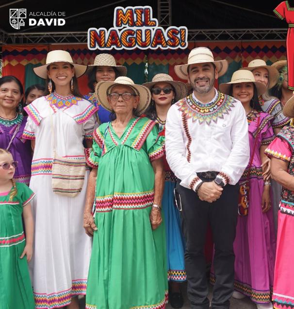 Primer Desfile de las 1000 NAGUAS | David se llenó de color, ritmo y tradición
