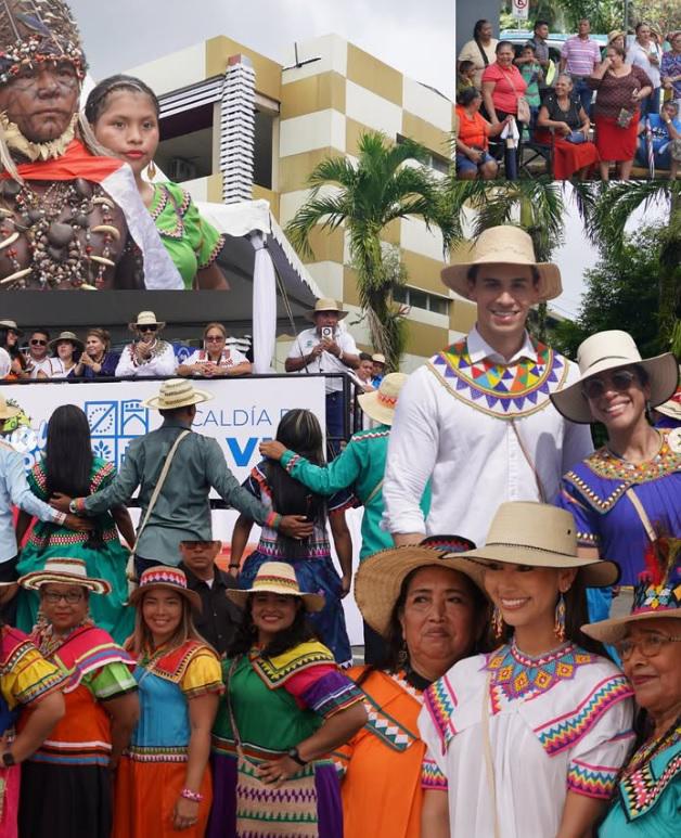 Primer Desfile de las 1000 NAGUAS | David se llenó de color, ritmo y tradición