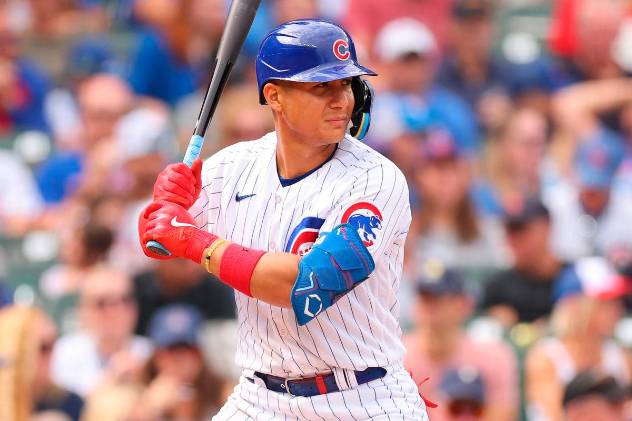 Miguel Amaya de los Cachorros de Chicago.